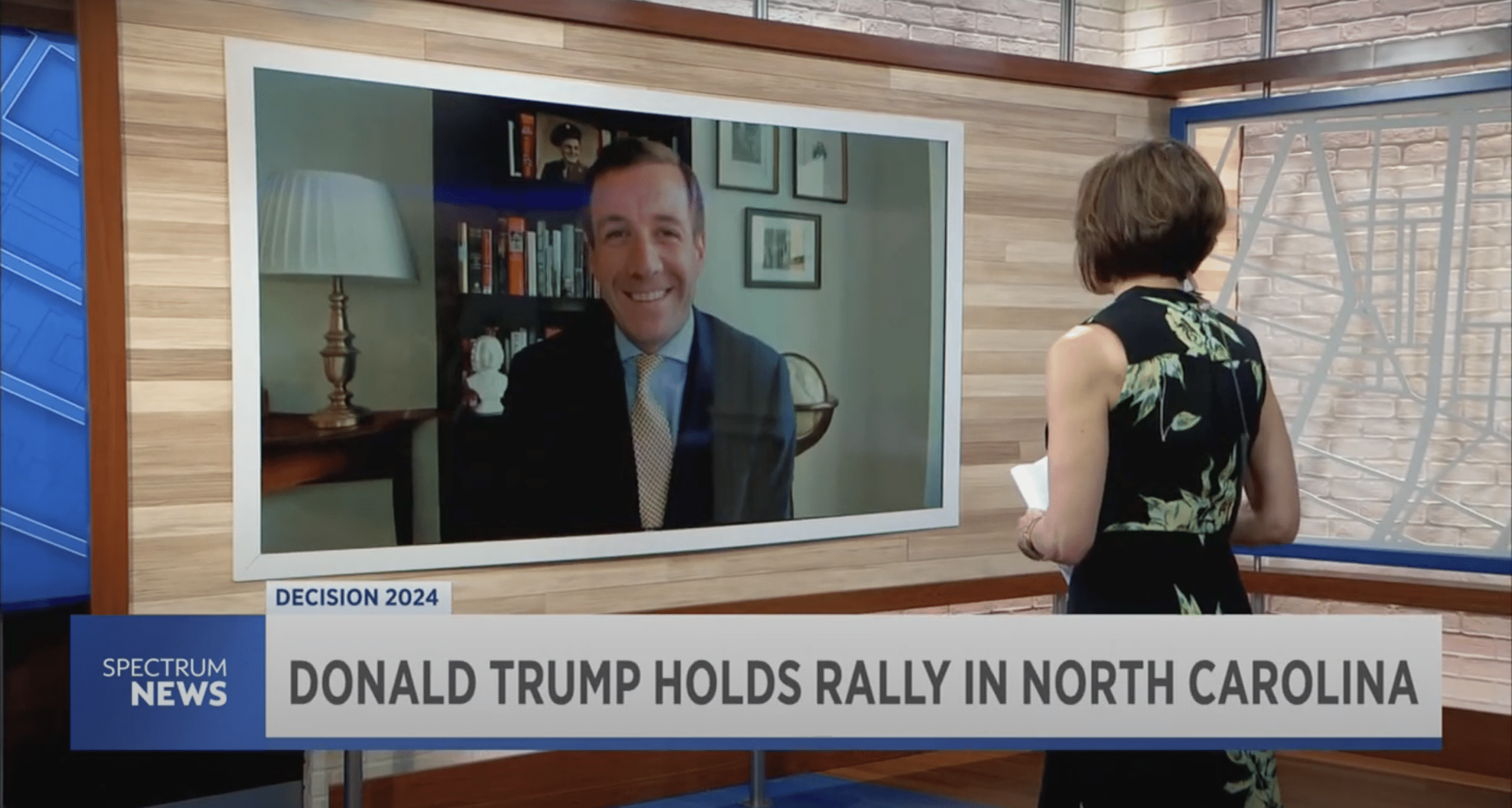 Republican strategist talking on NY1 about Biden dropping out of 2024 presidential race.